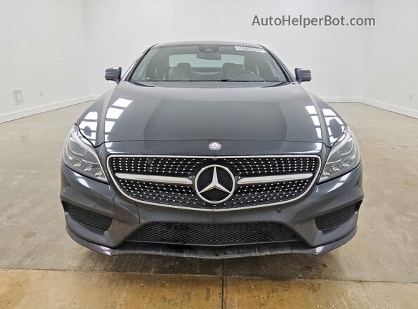 WDDLJ7DB1HA195374 2017 MERCEDES-BENZ CLS-CLASS Black წინა ხედი