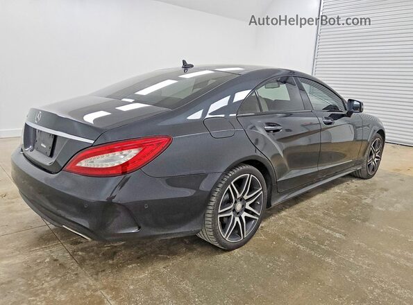 WDDLJ7DB1HA195374 2017 MERCEDES-BENZ CLS-CLASS Black უკანა მარჯვენა