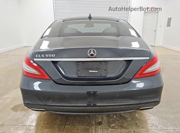 WDDLJ7DB1HA195374 2017 MERCEDES-BENZ CLS-CLASS Black უკანა ხედი