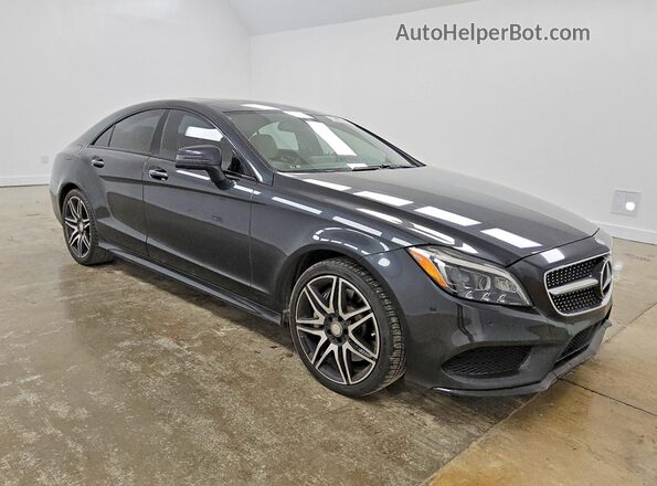 WDDLJ7DB1HA195374 2017 MERCEDES-BENZ CLS-CLASS Black წინა მარჯვენა