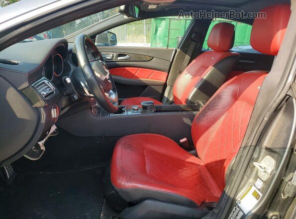 WDDLJ9BB1GA167488 2016 MERCEDES-BENZ CLS-CLASS Gray წინა სალონის ხედი