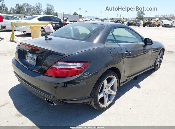 WDDPK3JA2GF124737 2016 MERCEDES-BENZ SLK 300 Black Trasero derecho