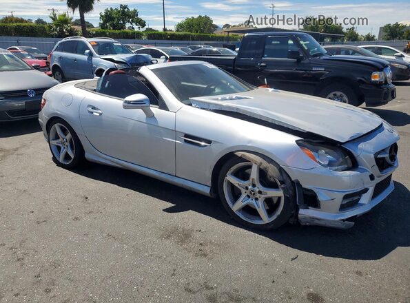 WDDPK3JA4GF123010 2016 MERCEDES-BENZ SLK Gray Front right