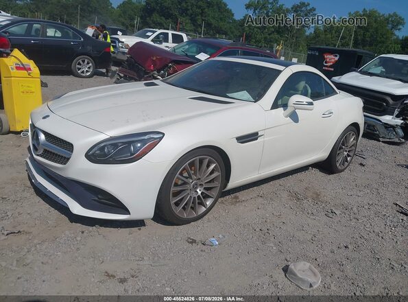 WDDPK3JA4KF161068 2019 MERCEDES-BENZ SLC 300 White Առջևի ձախ երեք քառորդ տեսարան