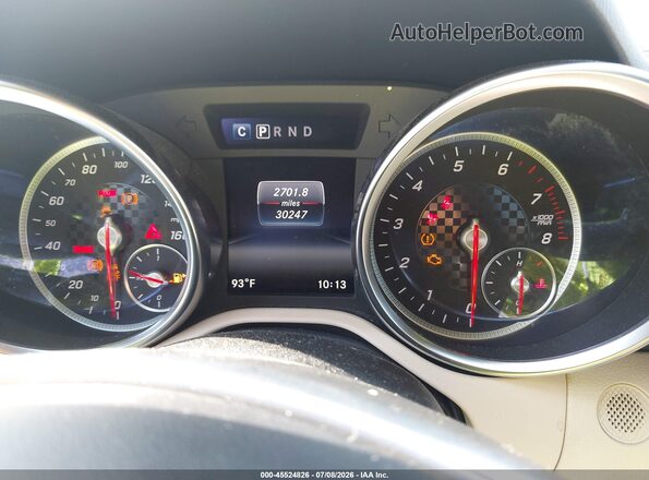 WDDPK3JA4KF161068 2019 MERCEDES-BENZ SLC 300 White Հետևի նստատեղերի տեսք