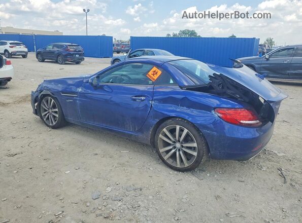 WDDPK3JA8HF127014 2017 MERCEDES-BENZ SLC Blue უკანა მარცხენა