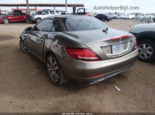 WDDPK3JA8JF150704 2018 MERCEDES-BENZ SLC 300 Gray უკანა მარცხენა