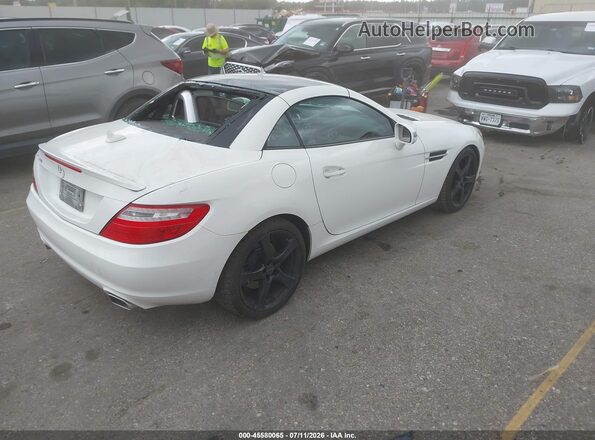WDDPK3JAXGF120273 2016 MERCEDES-BENZ SLK 300 White Trasero derecho