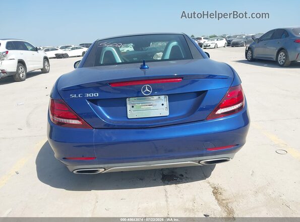 WDDPK3JAXHF128598 2017 MERCEDES-BENZ SLC 300 Синий 