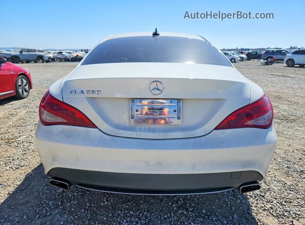 WDDSJ4EB0GN344695 2016 MERCEDES-BENZ CLA-CLASS White უკანა ხედი
