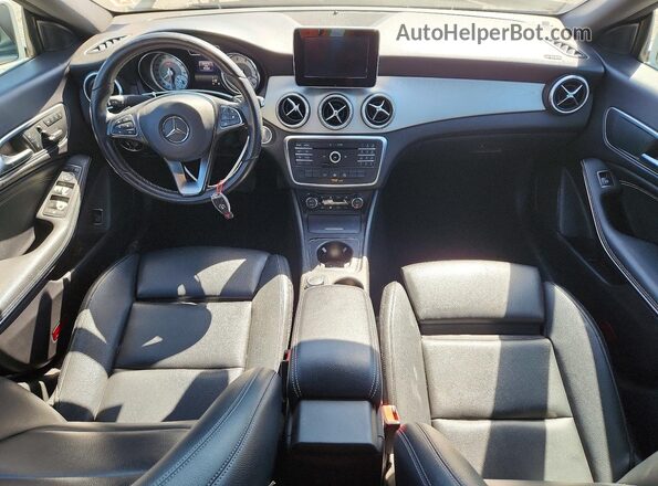 WDDSJ4EB0GN344695 2016 MERCEDES-BENZ CLA-CLASS White წინა პანელის ხედი