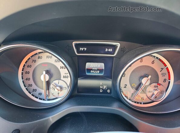 WDDSJ4EB0GN344695 2016 MERCEDES-BENZ CLA-CLASS White ხელსაწყოთა პანელის ხედი