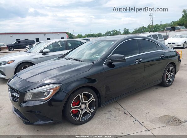 WDDSJ4EB0GN378586 2016 MERCEDES-BENZ CLA 250 Black Przód lewy