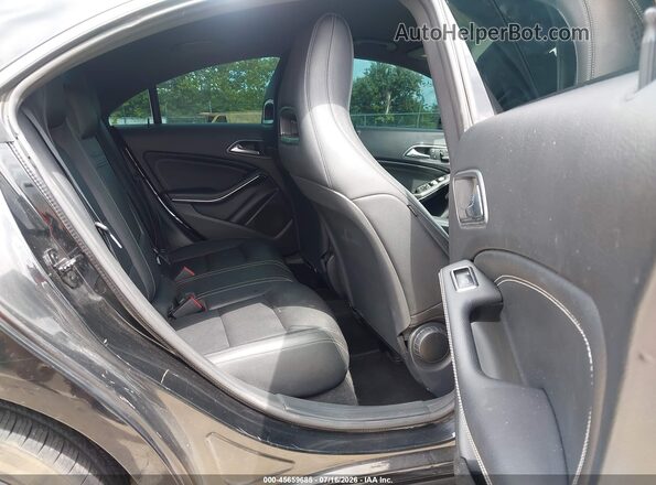 WDDSJ4EB0GN378586 2016 MERCEDES-BENZ CLA 250 Black Widok naklejki z numerem VIN