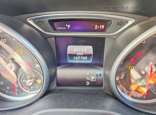 WDDSJ4EB0HN401091 2017 MERCEDES-BENZ CLA-CLASS White Vista del cuadro de instrumentos