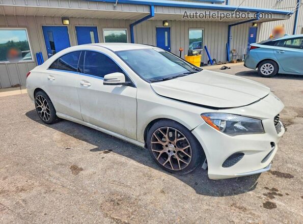 WDDSJ4EB0HN401091 2017 MERCEDES-BENZ CLA-CLASS White Delantero derecho