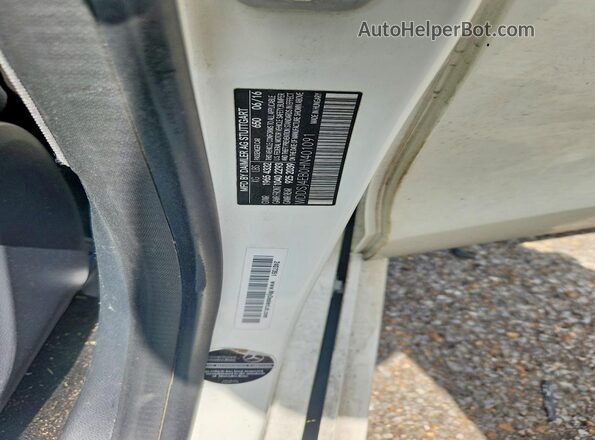 WDDSJ4EB0HN401091 2017 MERCEDES-BENZ CLA-CLASS White Vista del compartimento del motor