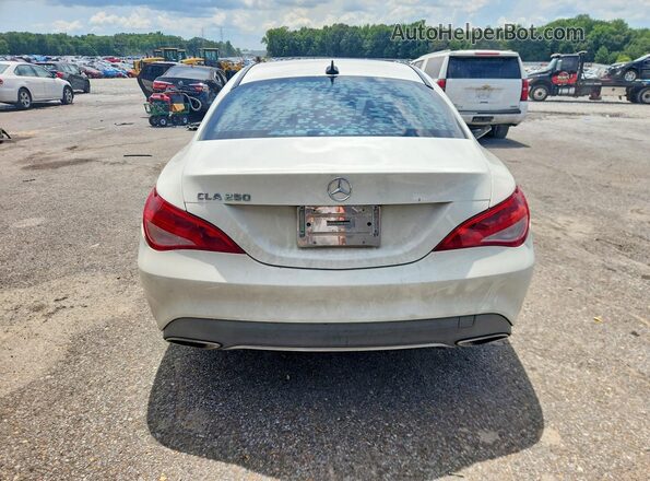 WDDSJ4EB0HN401091 2017 MERCEDES-BENZ CLA-CLASS White Vista trasera