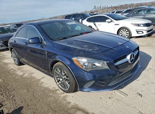 WDDSJ4EB0HN457516 2017 MERCEDES-BENZ CLA-CLASS Blue Delantero derecho