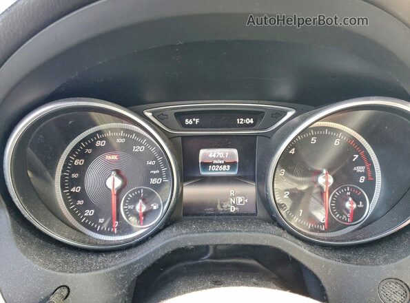 WDDSJ4EB0HN457516 2017 MERCEDES-BENZ CLA-CLASS Blue Vista del cuadro de instrumentos