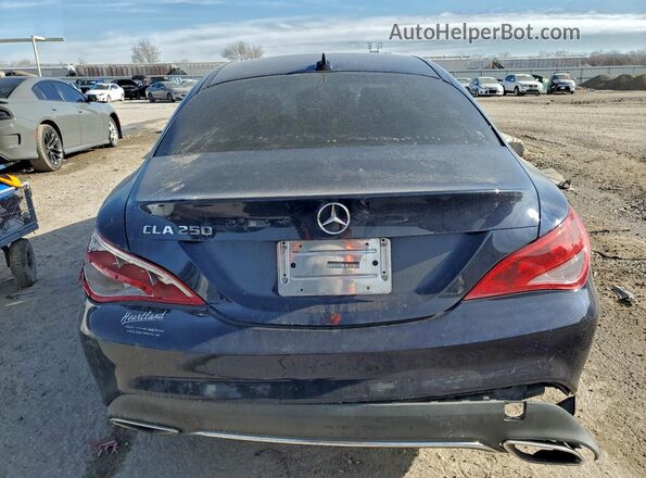 WDDSJ4EB0HN457516 2017 MERCEDES-BENZ CLA-CLASS Blue Vista trasera