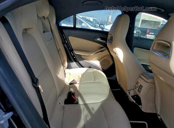 WDDSJ4EB0HN457516 2017 MERCEDES-BENZ CLA-CLASS Blue Vista de los asientos traseros