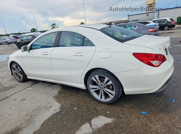 WDDSJ4EB0JN525626 2018 MERCEDES-BENZ CLA-CLASS White Trasero izquierdo