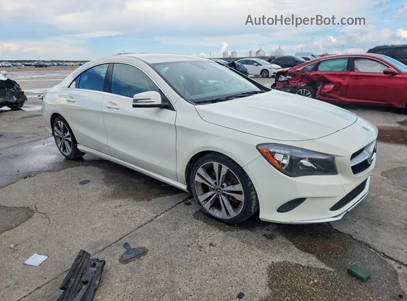 WDDSJ4EB0JN525626 2018 MERCEDES-BENZ CLA-CLASS White Delantero derecho