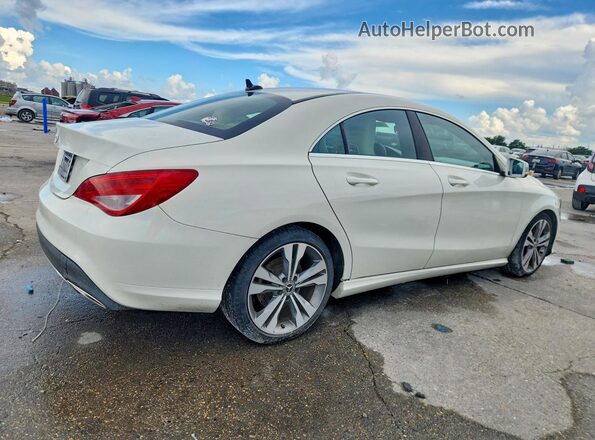 WDDSJ4EB0JN525626 2018 MERCEDES-BENZ CLA-CLASS White Trasero derecho