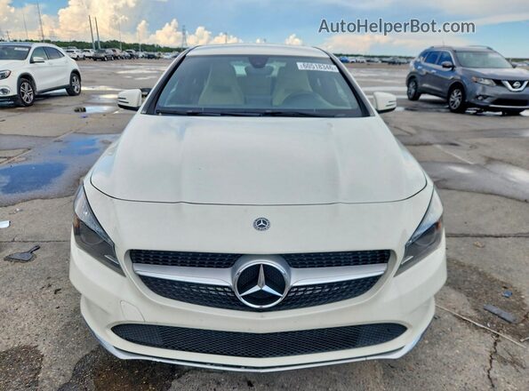 WDDSJ4EB0JN525626 2018 MERCEDES-BENZ CLA-CLASS White Vista frontal