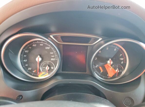 WDDSJ4EB0KN734592 2019 MERCEDES-BENZ CLA-CLASS White Սարքավորումների վահանակի տեսք