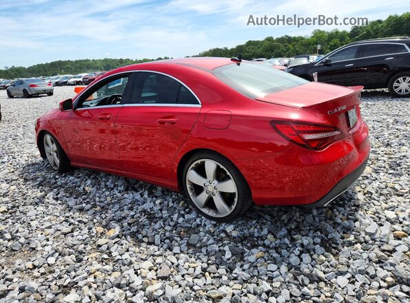 WDDSJ4EB0KN769620 2019 MERCEDES-BENZ CLA-CLASS Red Trasero izquierdo