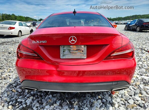 WDDSJ4EB0KN769620 2019 MERCEDES-BENZ CLA-CLASS Red Vista trasera
