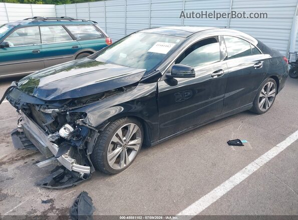 WDDSJ4EB0KN775806 2019 MERCEDES-BENZ CLA 250 Black Առջևի ձախ երեք քառորդ տեսարան