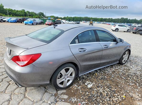 WDDSJ4EB1GN392058 2016 MERCEDES-BENZ CLA-CLASS Gray Trasero derecho