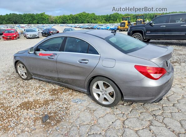 WDDSJ4EB1GN392058 2016 MERCEDES-BENZ CLA-CLASS Gray Trasero izquierdo