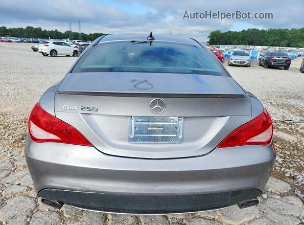 WDDSJ4EB1GN392058 2016 MERCEDES-BENZ CLA-CLASS Gray Vista trasera