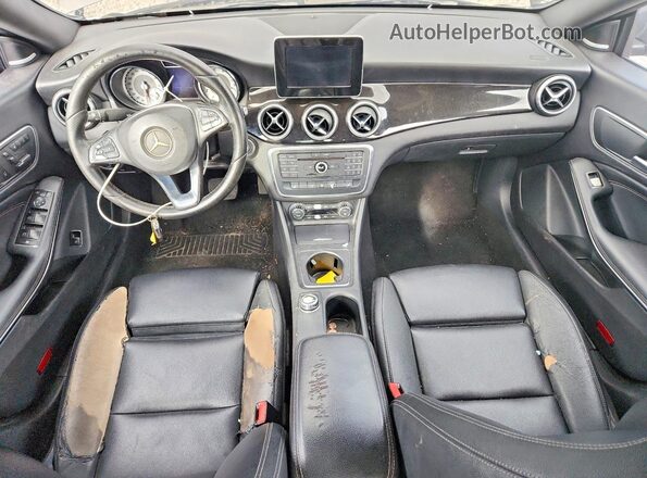 WDDSJ4EB1GN392058 2016 MERCEDES-BENZ CLA-CLASS Gray Vista del salpicadero