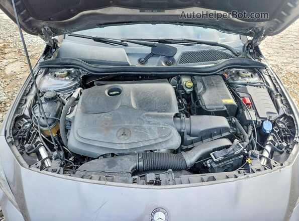 WDDSJ4EB1GN392058 2016 MERCEDES-BENZ CLA-CLASS Gray Vista interior trasera