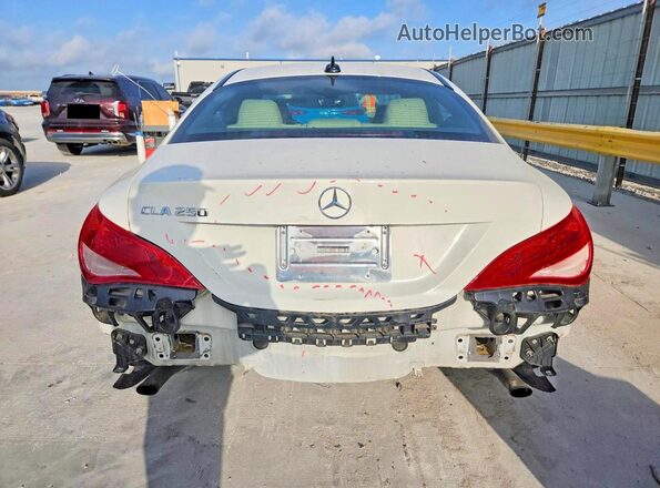 WDDSJ4EB1HN441275 2017 MERCEDES-BENZ CLA-CLASS White Հետևի տեսք