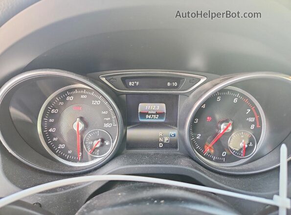 WDDSJ4EB1HN441275 2017 MERCEDES-BENZ CLA-CLASS White Սարքավորումների վահանակի տեսք