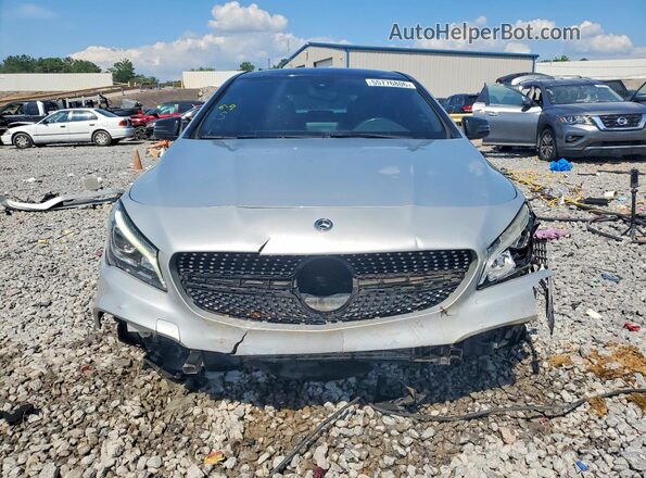 WDDSJ4EB1JN555072 2018 MERCEDES-BENZ CLA-CLASS Silver Widok z przodu