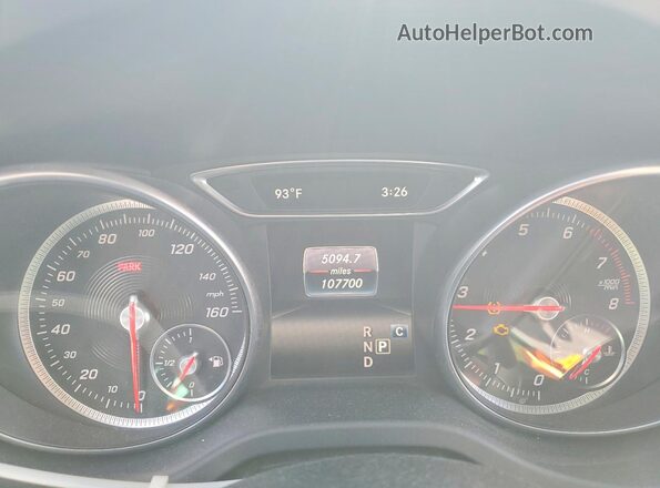 WDDSJ4EB1JN555072 2018 MERCEDES-BENZ CLA-CLASS Silver Widok zestawu wskaźników
