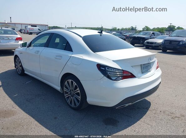 WDDSJ4EB1JN696112 2018 MERCEDES-BENZ CLA 250 White Front view