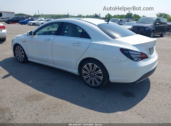 WDDSJ4EB1JN696112 2018 MERCEDES-BENZ CLA 250 White Rear left
