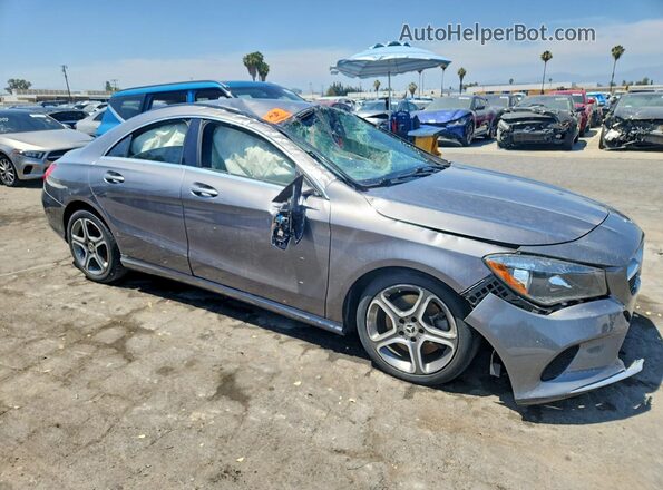 WDDSJ4EB1KN760151 2019 MERCEDES-BENZ CLA-CLASS Gray Delantero derecho