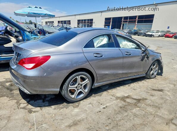 WDDSJ4EB1KN760151 2019 MERCEDES-BENZ CLA-CLASS Gray Trasero derecho