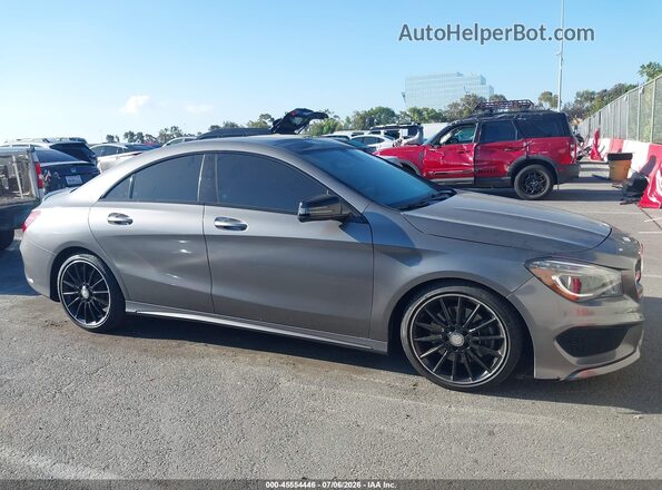 WDDSJ4EB2GN343810 2016 MERCEDES-BENZ CLA 250 Серый Вид задней части салона
