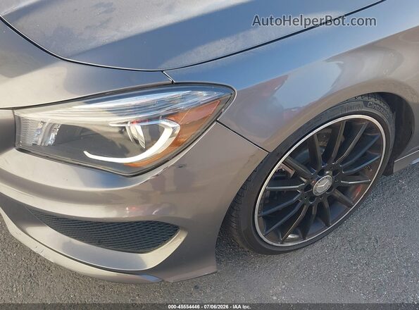 WDDSJ4EB2GN343810 2016 MERCEDES-BENZ CLA 250 Серый Вид спереди