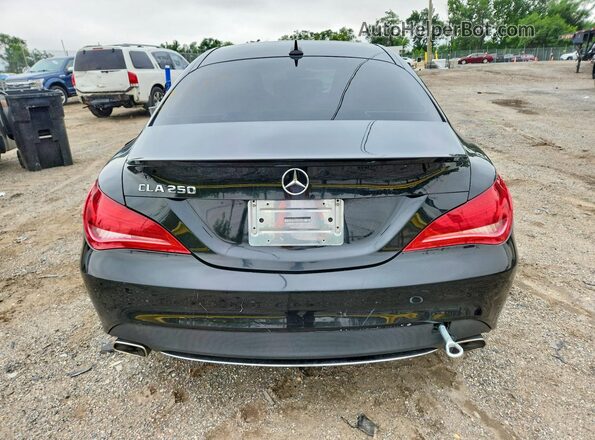 WDDSJ4EB2GN346772 2016 MERCEDES-BENZ CLA-CLASS Black Vista trasera
